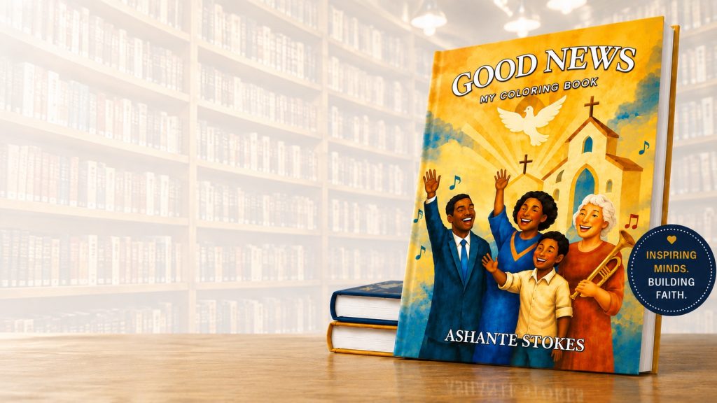 Image of the Good News coloring book